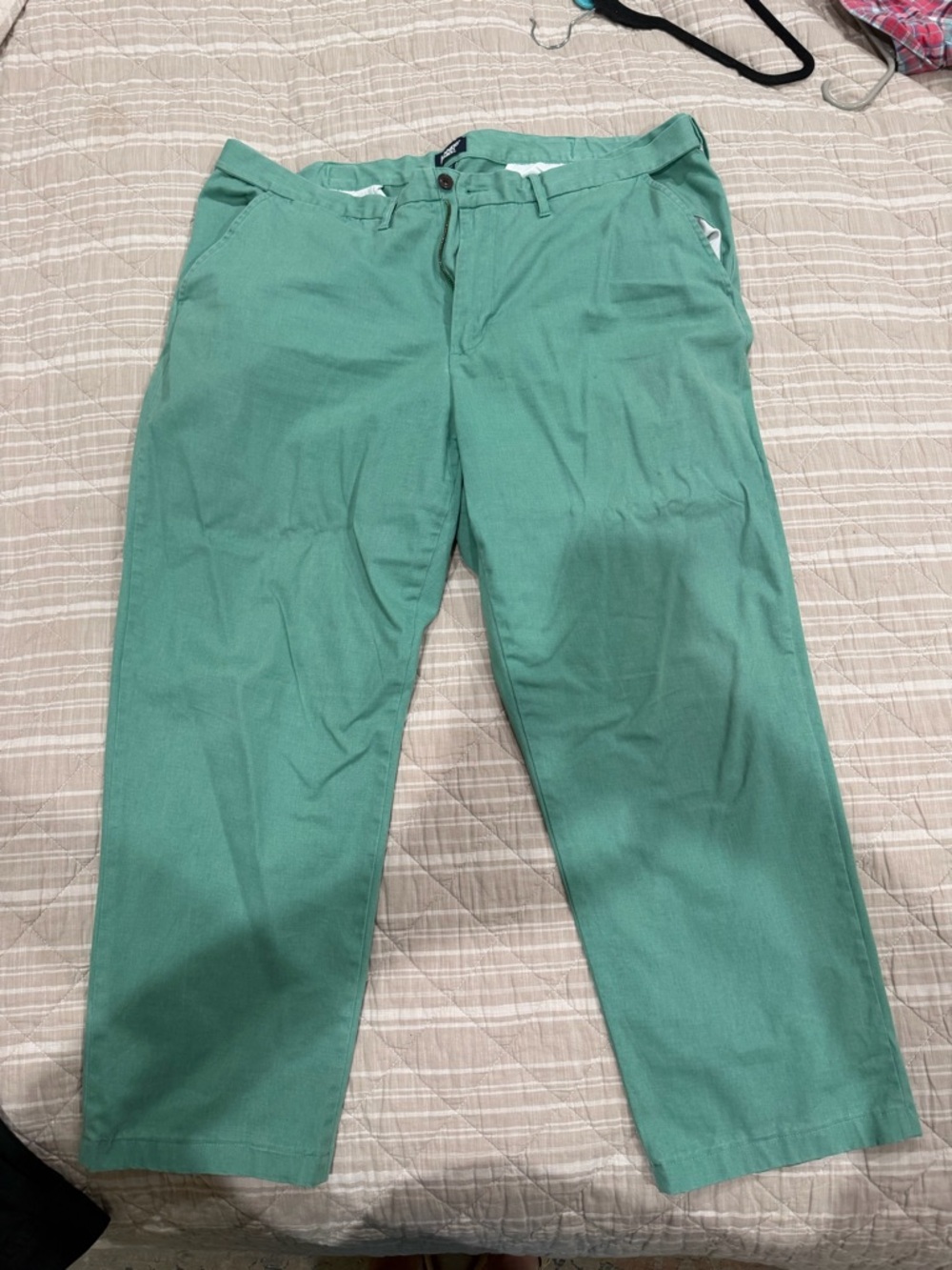 Lands’ End Men’s  Green Chino Pants